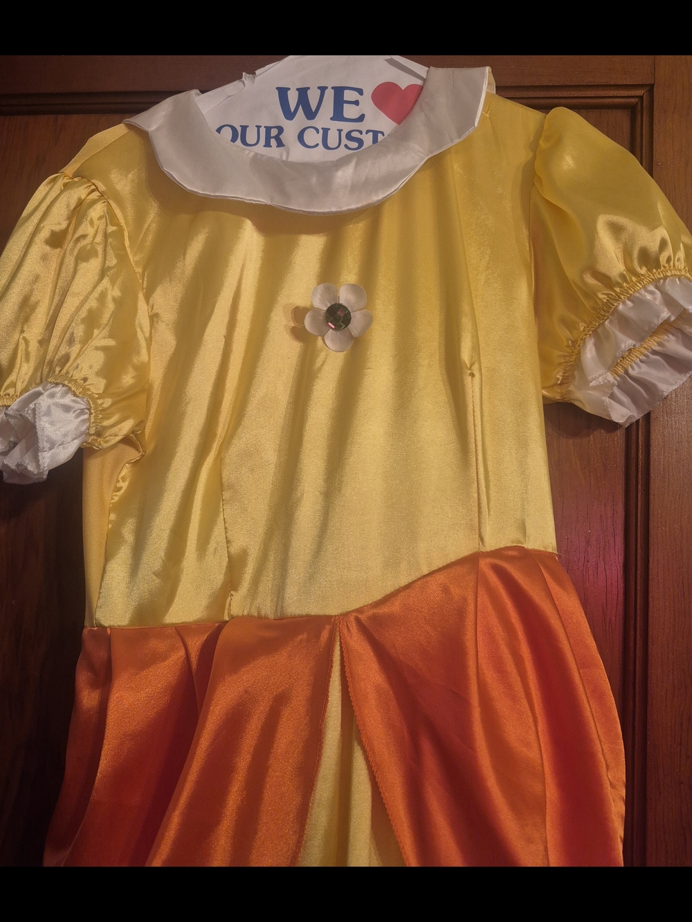 Daisy (Mario )Cosplay costume dress